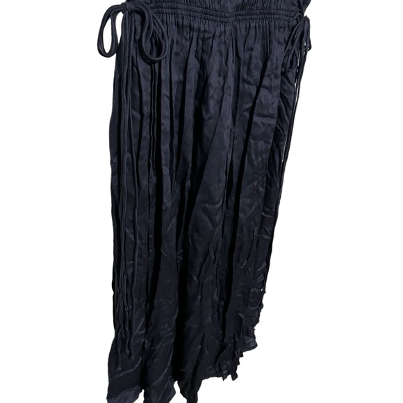 Apiece Apart Liquid Lippard Navy Blue Modal Midi Dress Women’s Size 4 - Picture 7 of 10